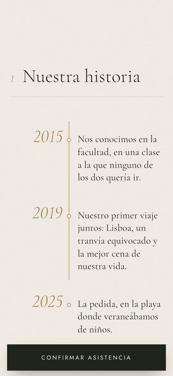 Vuestra historia